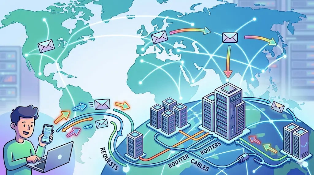 How the fu*k internet really works ?